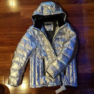 Calvin Klein Silver Space Jacket